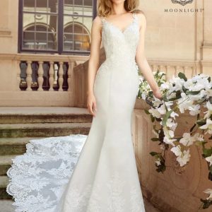 Moonlight Couture Satin Lace Mermaid