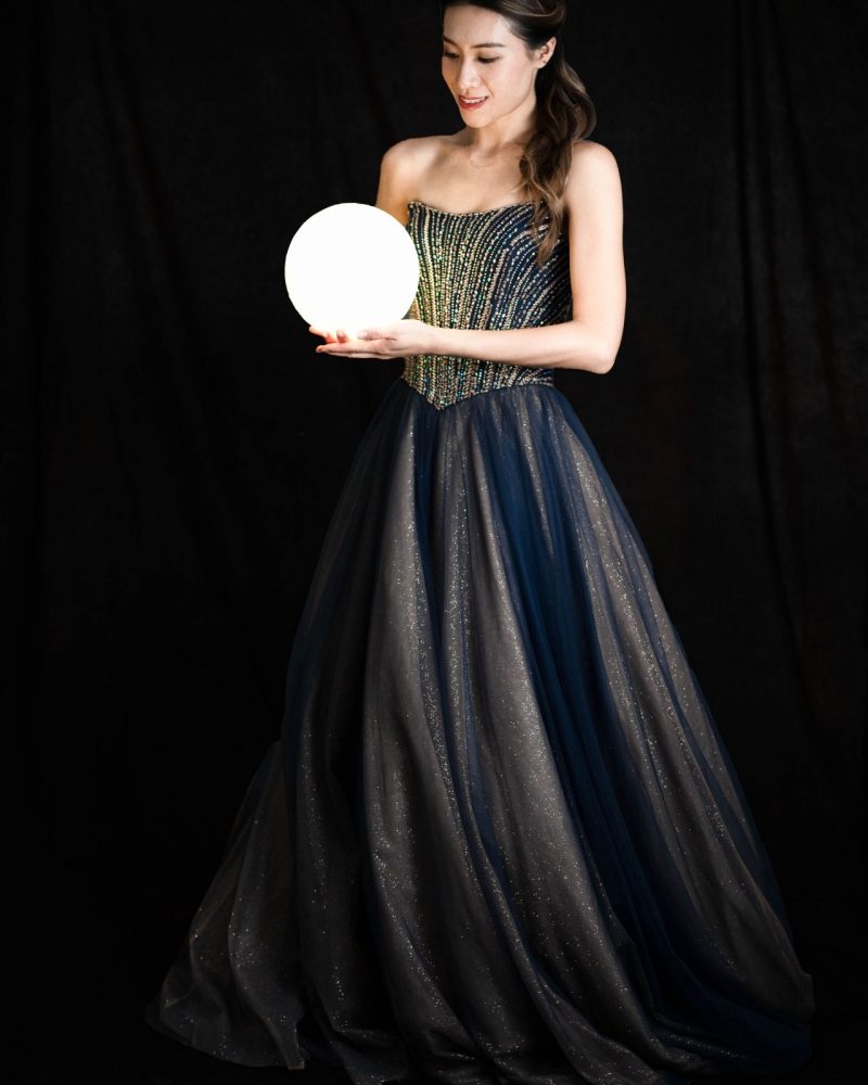 starry sky gown