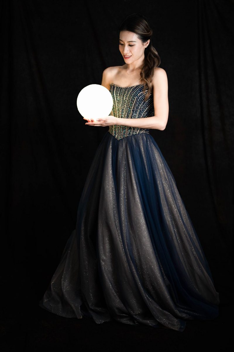 starry sky gown