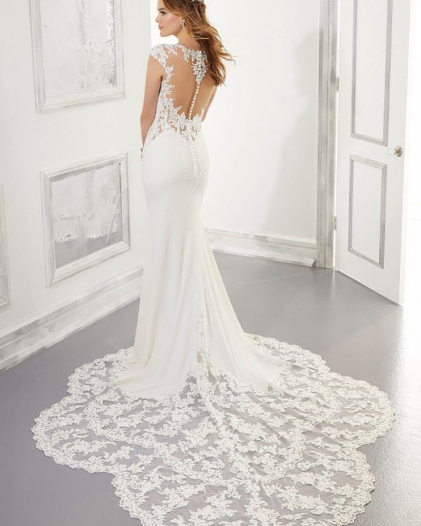 lace mermaid gown