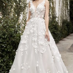 floral blink wedding dress