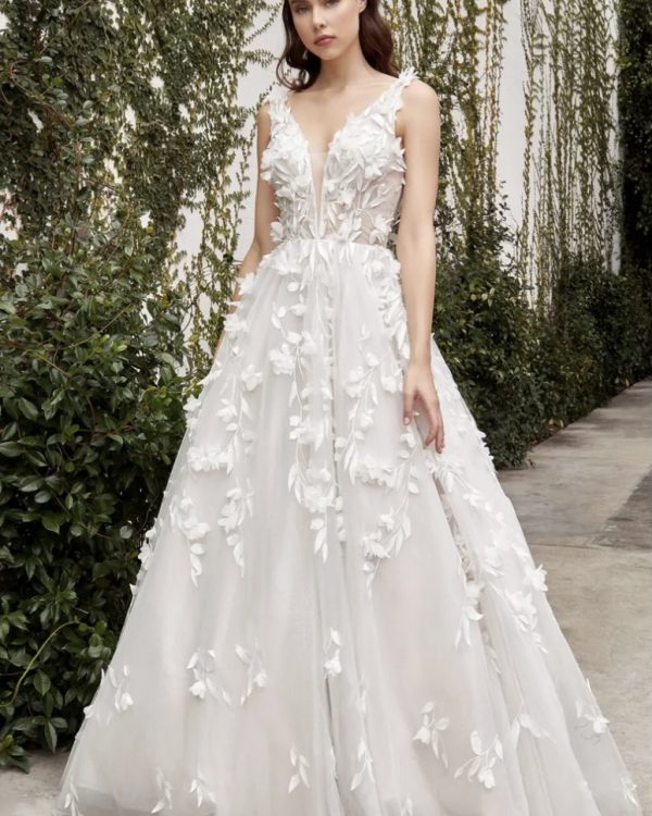 floral blink wedding dress