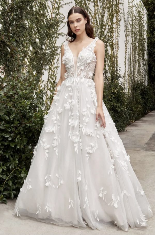 floral blink wedding dress