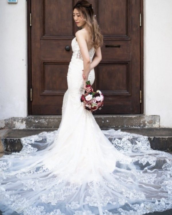 Vintage Mermaid Wedding Dress