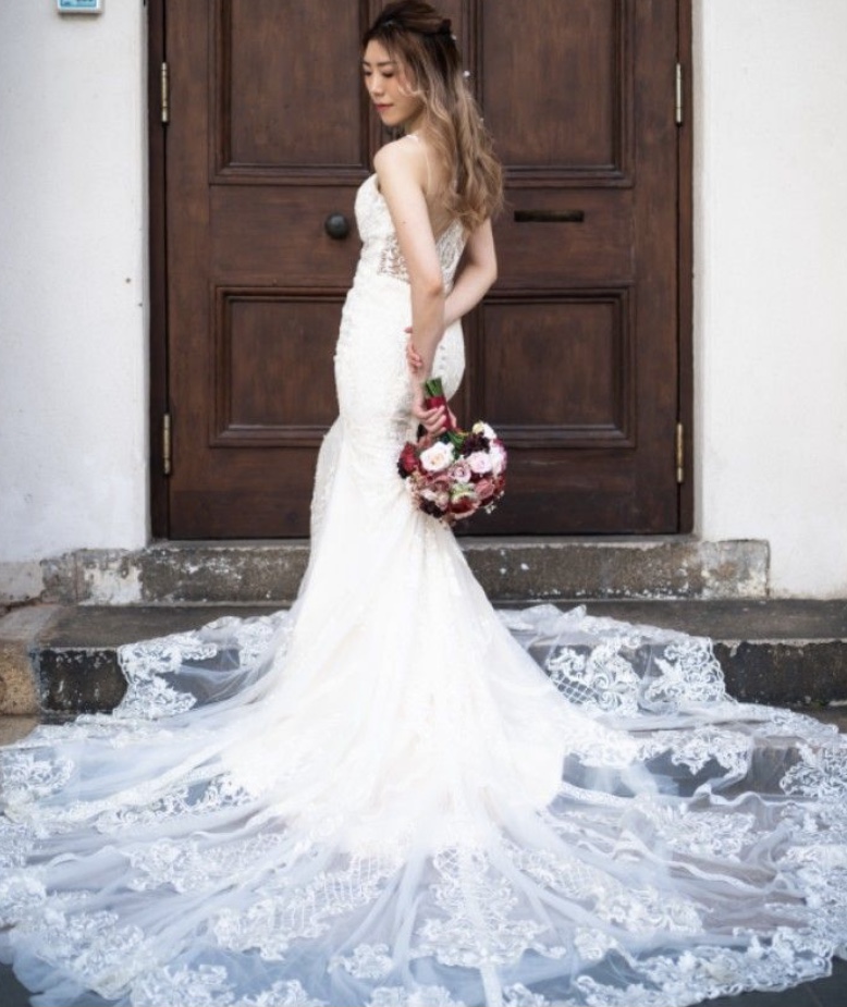 Vintage Mermaid Wedding Dress