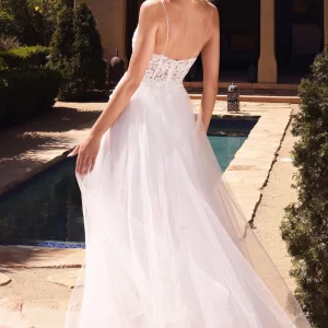 light wedding dress