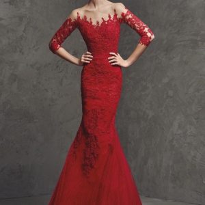 Red Wedding Maxi Dress