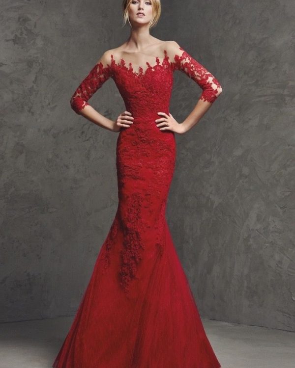 Red Wedding Maxi Dress