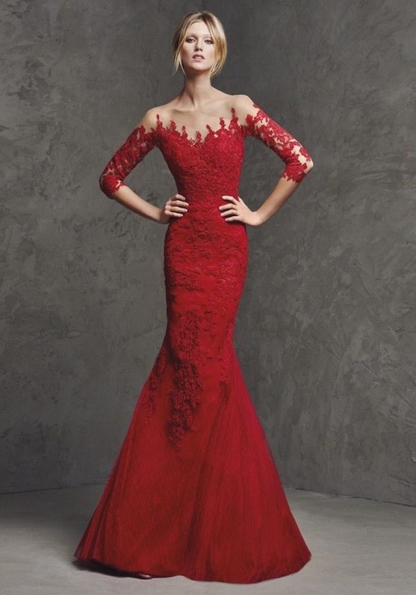 Red Wedding Maxi Dress