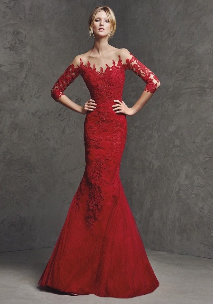 Red Wedding Maxi Dress